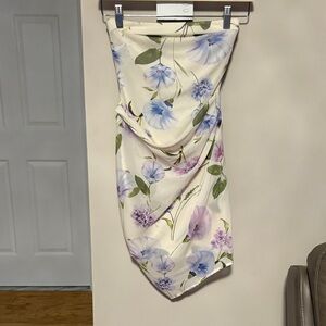 Dynamite Cream Floral Mini Dress